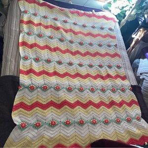 Hand crocheted, afghan